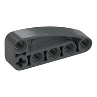 Technic Beam 2 × 5 L-Shape with Quarter Ellipse Thick Dunkelblaugrau