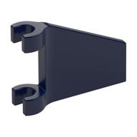 Flag 2 × 2 Trapezoid with Flared Area between Clips Dark Blue