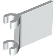Flag 2 × 2 Square, Flared Clip Edge [Thick Clips]