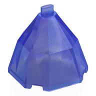 Minidoll Skirt, Full, Octagonal, No Feet Opal Trans-Purple