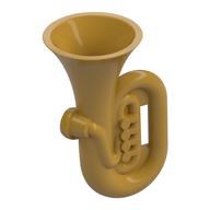 Musical Instrument Tuba Perlgold