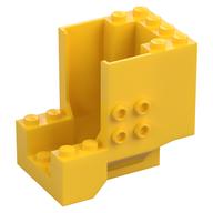 Stein speziell 4 × 6 × 4 mit 2 × 2 Noppen auf beiden Seiten (4+ Cockpit)