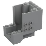Brick Special 4 × 6 × 4 with 2 × 2 Studs on both Sides (4+ Cockpit) Hellblaugrau