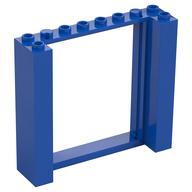 Door Frame Double 2 × 8 × 6 Blue