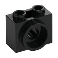 Stein speziell 1 × 2 × 1 1/3 mit Drehgelenkpfanne Schwarz