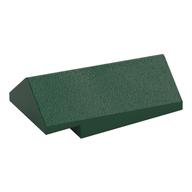 Brick Sloped 45° 2 × 4 × 1 1/3 Double Dark Green
