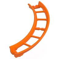 Vehicle Track, Roller Coaster, Curve Ramp 13 × 13 × 3 Orange