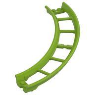 Vehicle Track, Roller Coaster, Curve Ramp 13 × 13 × 3 Lime