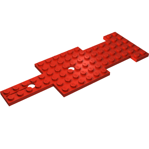 Vehicle Base 6 × 17 for Steering Gear Red