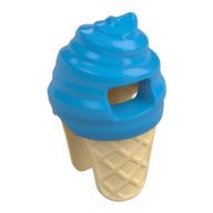 Costume Ice Cream Suit with Tan Cone Pattern Dunkelazur