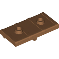 Treasure Chest Lid, Flat with 2 Studs