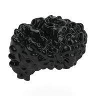 Hair Short Curly Schwarz