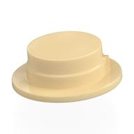 Hat, Straw Boater Tan