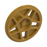 Wheel Cover 5 Double Spoke, Filled Perlgold