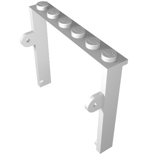 Garage Door Frame (Old style) - Studs White