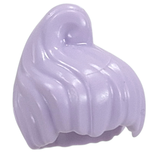 Hair, High Bun with Swirl Lavendel