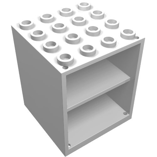 Homemaker Cupboard 4 × 4 × 4 with Door Holder Holes