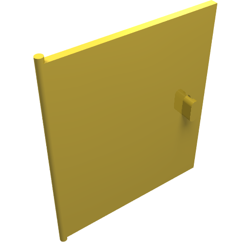 Homemaker Cupboard Door 4 × 4 Gelb