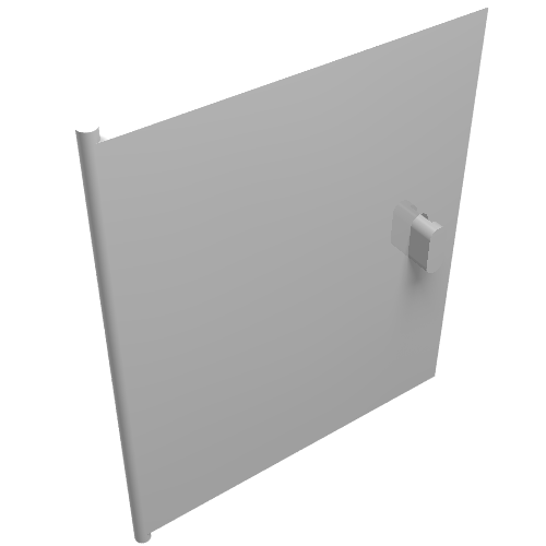 Homemaker Cupboard Door 4 × 4 White