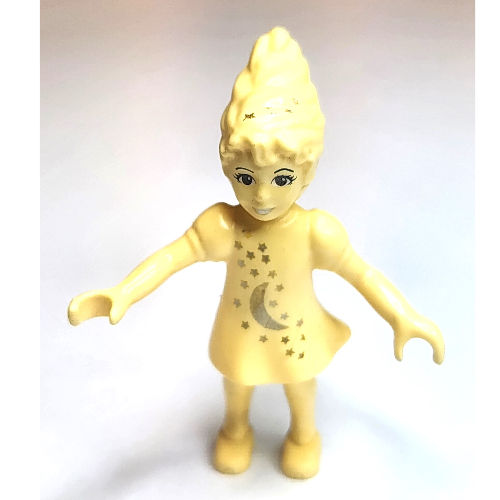 Belville Fairy with Moon Print Light Yellow