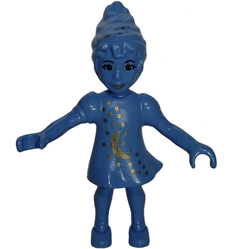 Belville Fairy with Moon Print Mittelblau