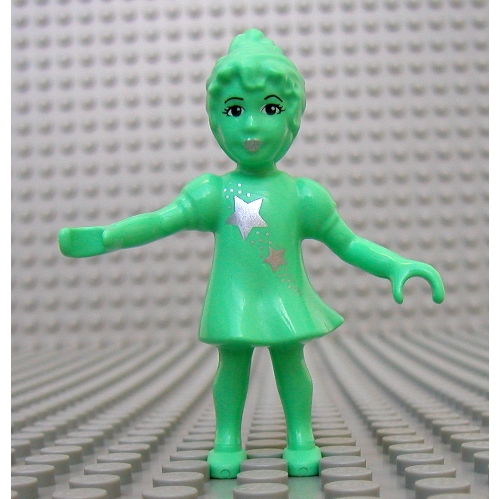 Belville Fairy with Star Print Medium Green