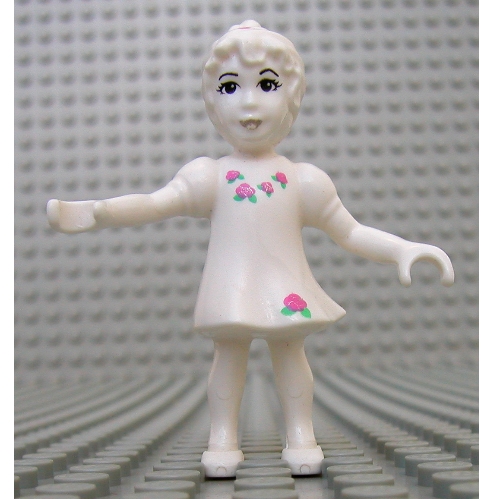 Belville Fairy with Flowers Print (Millimy) Weiß