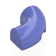 Brick Round Corner 2 × 2 × 2/3 No Studs in Blue Violet