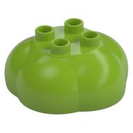 Duplo Plant Bush / Tree Top / Rock Pile with 4 studs Limette