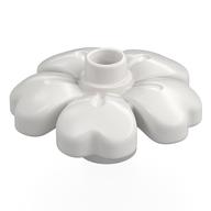 Duplo Plant, Flower with 1 Top Studs White