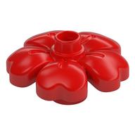 Duplo Pflanze, Blume mit 1 oben Noppen Rot