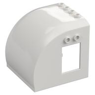 Caravan Roof, 6 × 6 × 5 Half Weiß