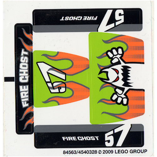 Sticker Sheet for Set 8165-1 [No Color/Any Color]