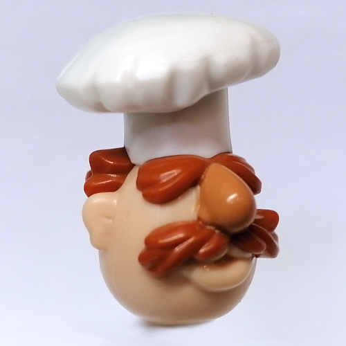 Minifig Head Special (Swedish Chef) Hellnougat