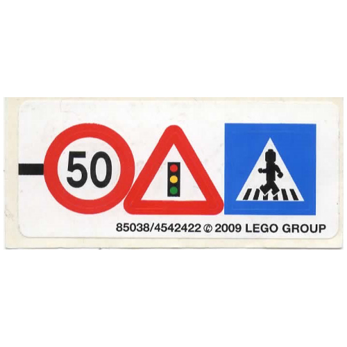 Stickerbogen für Set 8401-1 [Keine Farbe/Beliebige Farbe]