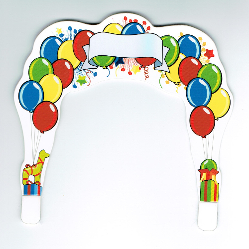 Backdrop, Arch, Balloon Print [Keine Farbe/Beliebige Farbe]