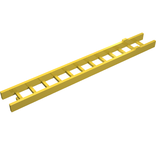 Ladder 10.3cm (collapsed) 3-Piece - Top Section Yellow