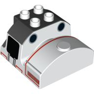 Duplo Train Cab Top, Thomas & Friends Stanley Print Weiß