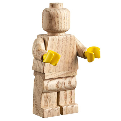 Wooden Minifigure [No Color/Any Color]