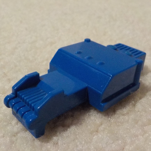 Vehicle Body, Top Fast Food Racer 4 X 8 with Bumper and Cab Lights Blue