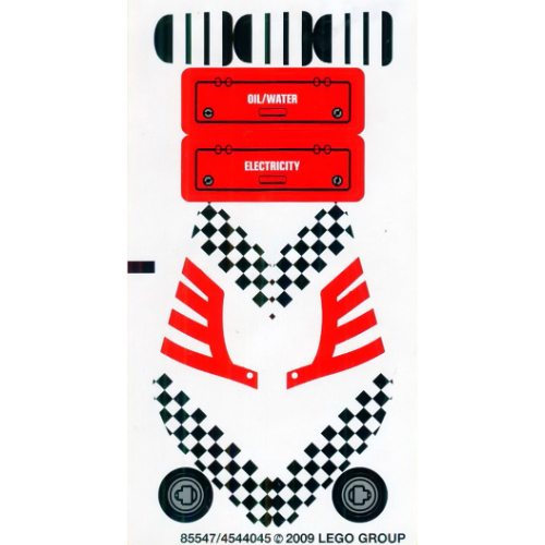 Sticker Sheet for Set 7643-1 [No Color/Any Color]