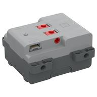 Hub, Powered Up 2-Port (ohne Bluetooth) - Schraubenöffnung Hellblaugrau
