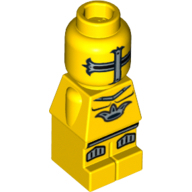 Microfig Lava Dragon Knight Yellow Gelb