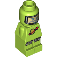 Microfig Lunar Command Lime Limette