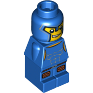 Microfig Minotaurus Gladiator Blue Blau