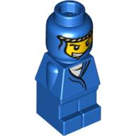 Microfig Ramses Pyramid Adventurer Blue Blau