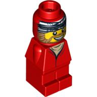 Microfig Ramses Pyramid Adventurer Red Rot