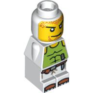 Microfig Magma Monster White Weiß