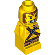 Microfig Heroica Barbarian Gelb