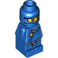 Microfig Jay Print in Blue